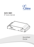 Grandstream Networks GXV 3501 User's Manual