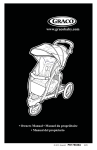 Graco Stroller PD178040A User's Manual