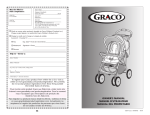 Graco Stroller ISPA089AD User's Manual