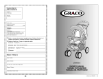 Graco Stroller ISPA003AA User's Manual