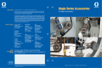 Graco Single Series Accessories User's Manual