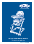 Graco Blossom PD202869C User's Manual