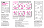 Graco 4118 User's Manual