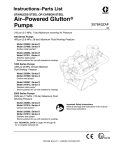 Graco 307843ZAFGlutton Pumps User's Manual