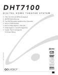 GoVideo DHT7100 User's Manual
