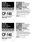 Goodson Imports CF-140 User's Manual