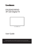 Goodmans GVLEDHD39DVD User's Manual
