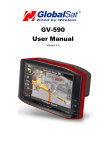 GlobalSat GV-590D User's Manual