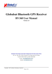 GlobalSat BT-368 User's Manual