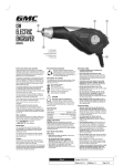 Global Machinery Company DEC007EN User's Manual