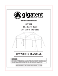 GigaTent GT004 User's Manual