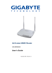 GIGABYTE GN-BR03GM User's Manual