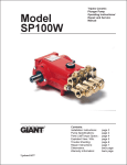 Giant SP100W User's Manual