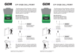 Gianni Industries GEM CP-15GE User's Manual