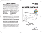 George Foreman GP324P Use & Care Manual
