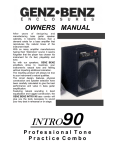 Genz-Benz Intro-90 User's Manual