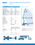 Genie Z_60/34 Product Specifications