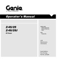 Genie Z-25J User's Manual