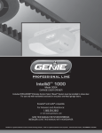 Genie INTELLIG 3024 User's Manual