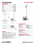 Genie AL5L Product Specifications