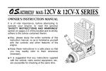 Generac MAX-12CV-X User's Manual