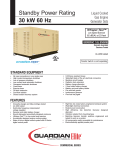 Generac Power Systems QT036 User's Manual