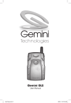 Gemini Industries Gemtek PT300 User's Manual