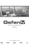 Gefen GTV-MFS User's Manual