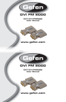 Gefen EXT-DVI-FM2000 User's Manual