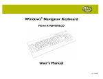 Gear Head KB4000LCD User's Manual