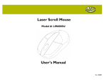 Gear Head Mouse LM6000U User's Manual