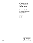 GE ZV42 User's Manual