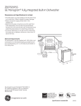 GE ZBD7920PSS User's Manual