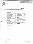 GE WWM620M User's Manual