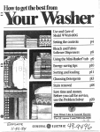 GE WWA8480G User's Manual