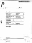 GE WWA8301M User's Manual