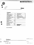 GE WWA6007M User's Manual