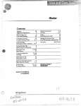 GE WW.M887M User's Manual