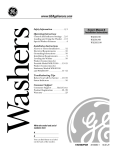 GE WSLM1100 User's Manual