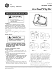 GE V2FN Installation Guide
