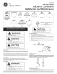GE UM5 Installation Guide