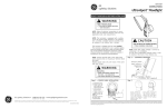 GE Ultra-Sport Installation Guide