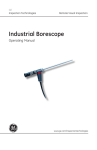 GE Swing Prism - NDT Rigid Borescope Operating Manual