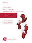 GE Severe Service Valves masoneilan 77000 series Brochure