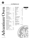 GE SCA2000 User's Manual