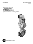 GE Rotary Control Valves masoneilan 39004 series Technical Specifications