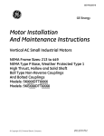 GE I-M1025 Installation Instructions