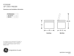 GE PROFILE FCM15SP User's Manual