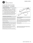 GE PBS & PBP Specification Sheet