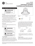 GE L1M Installation Guide